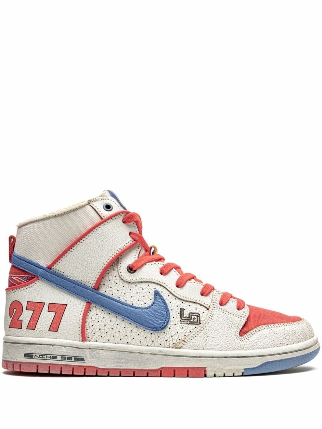 

Кроссовки x Ishod Wair x Magnus Walker x Dunk High Pro Nike, белый