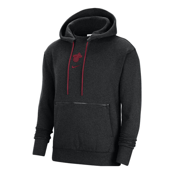 

Толстовка с капюшоном Miami Heat Courtside Hoodie Nike, черный