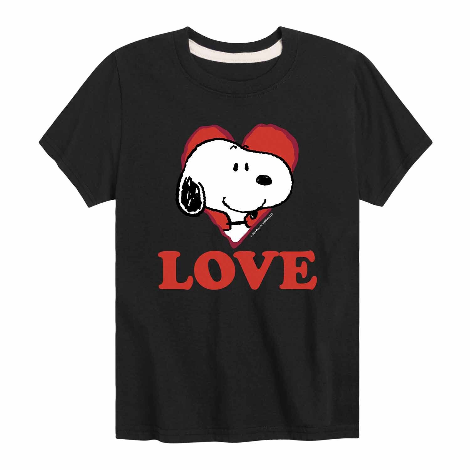 

Футболка с рисунком Love Snoopy для мальчиков 8–20 лет Licensed Character