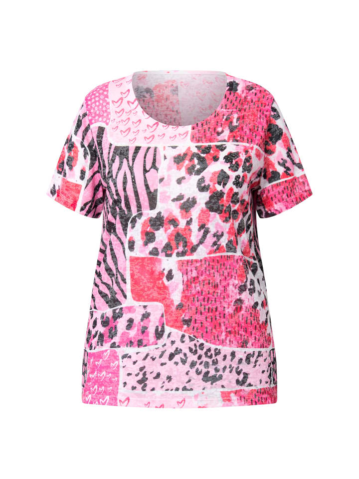 

Футболка MIAMODA, цвет hibiskuspink