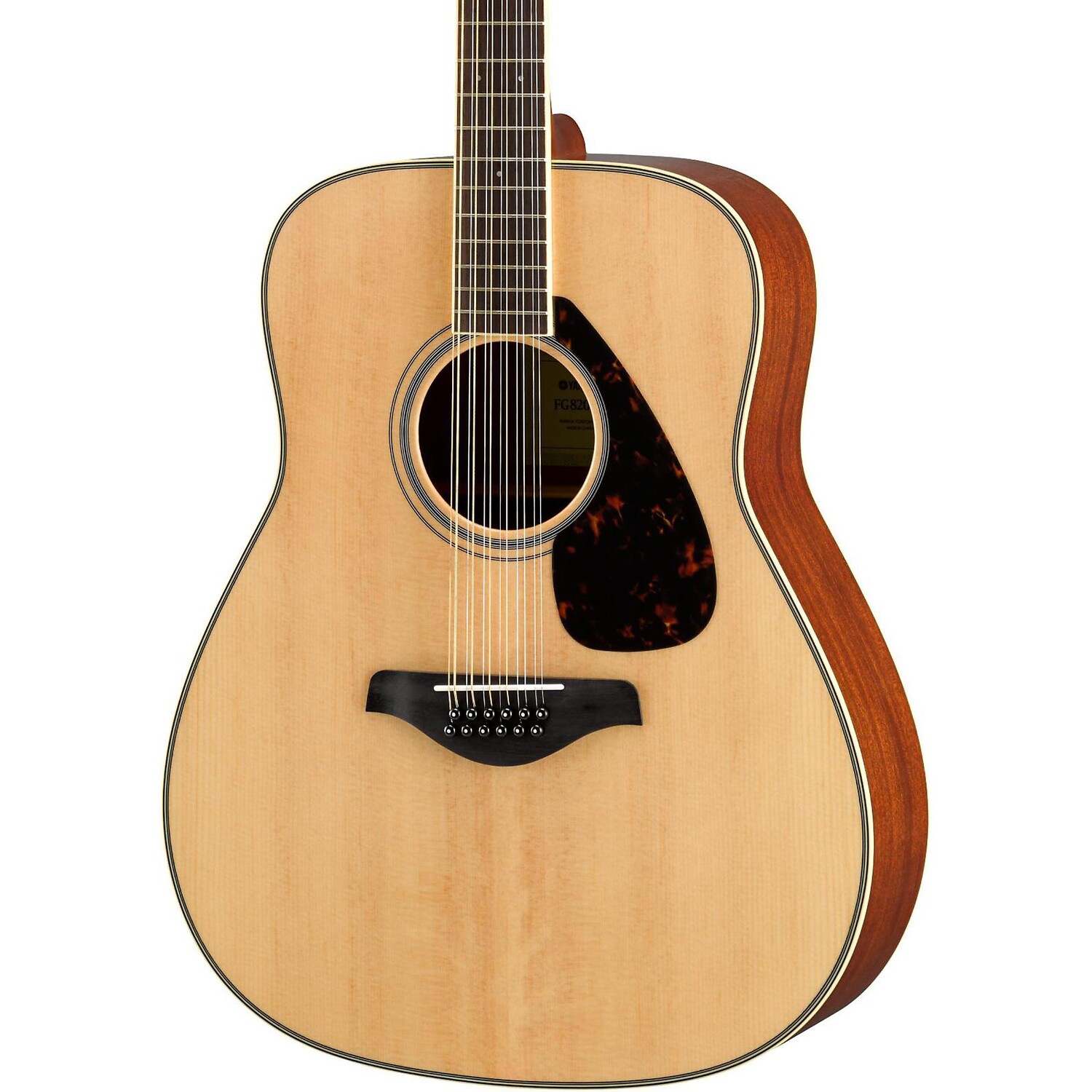 

Yamaha FG820-12 Dreadnought 12-струнная акустическая гитара Natural