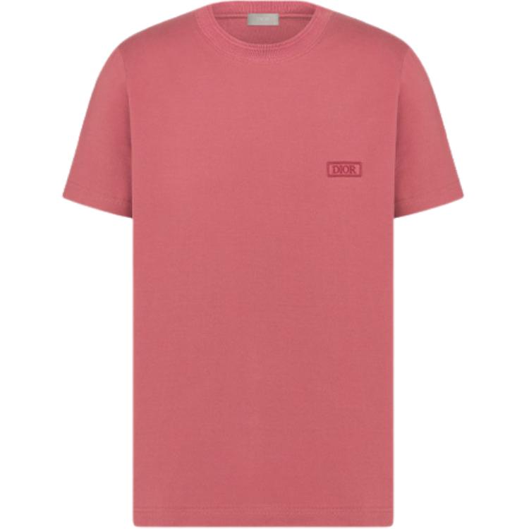 

DIOR Футболка мужская розовая, Розовый, DIOR Футболка мужская розовая