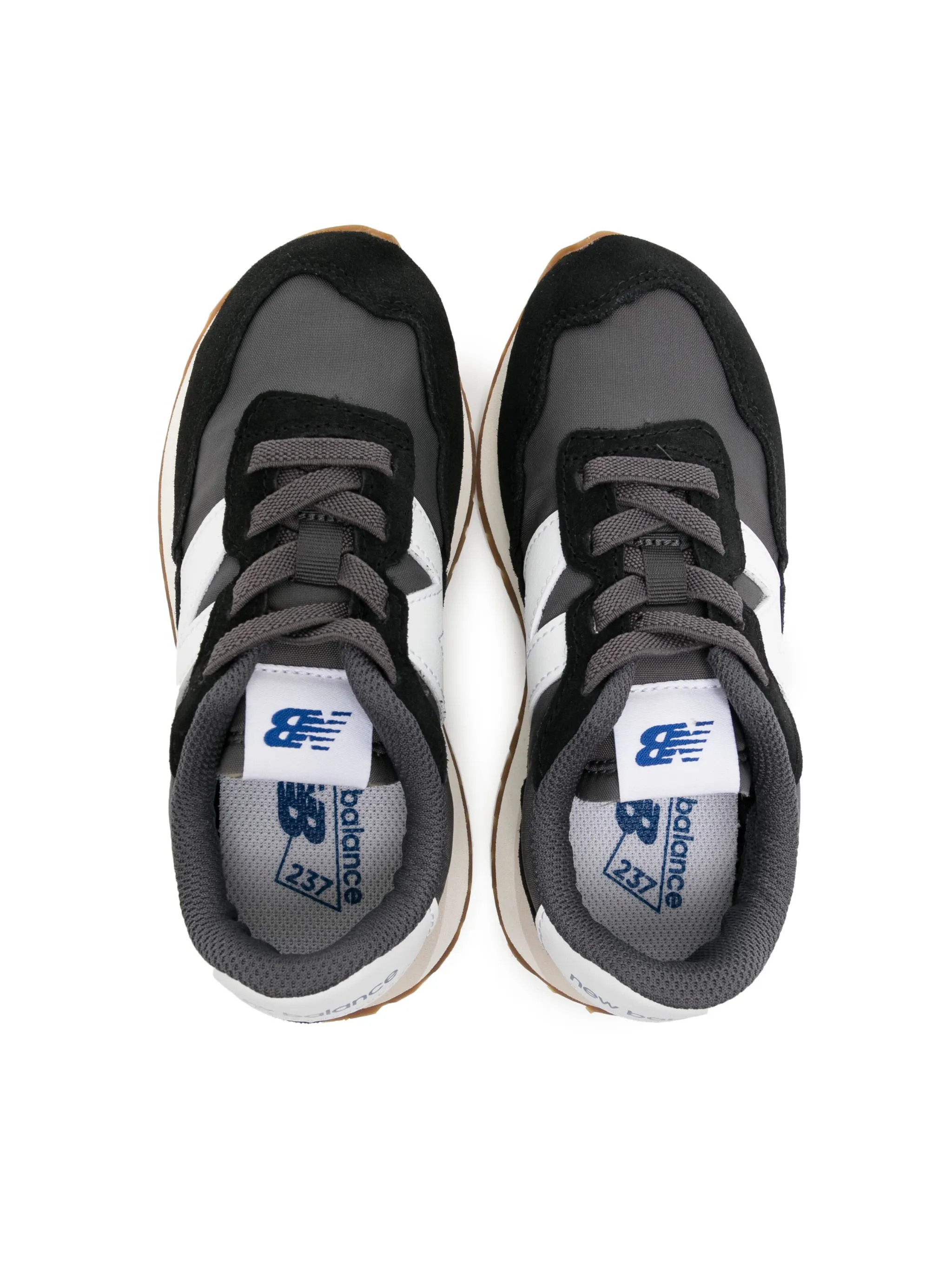 Кроссовки 237 New Balance Kids, черный — фото 2