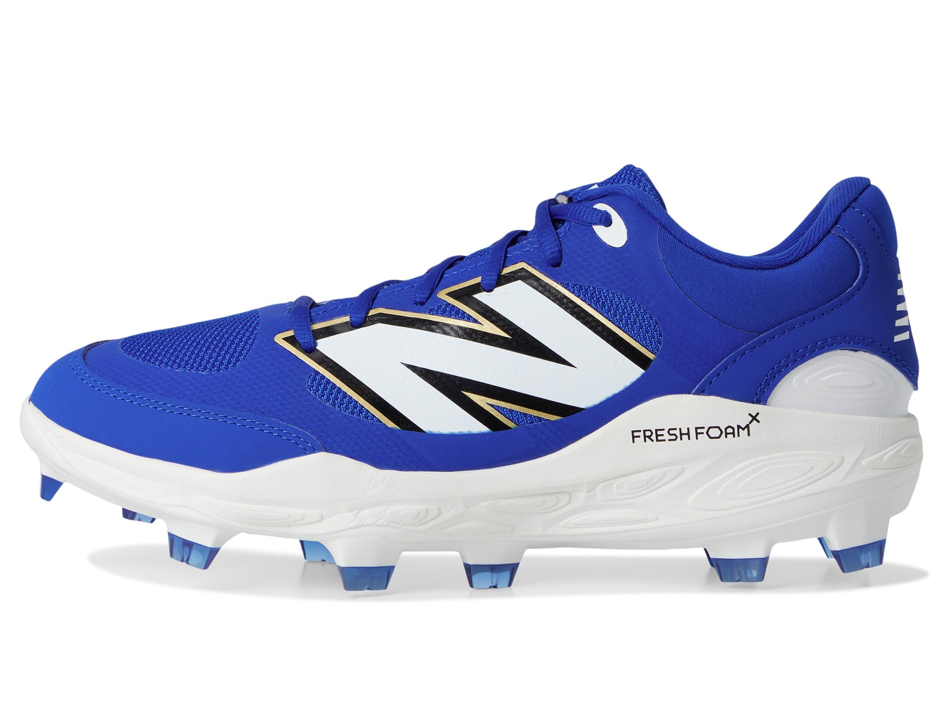Кроссовки New Balance Fresh Foam 3000v7 Molded, цвет Team Royal/White — фото 4