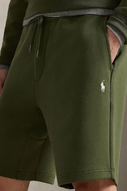 Шорты спортивные мужские Polo Ralph Lauren, зеленый — фото 4