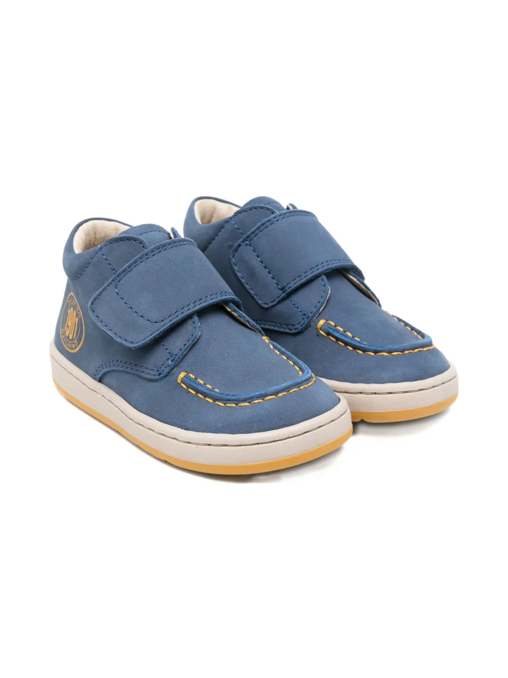 

Замшевые пинетки Naturino, синий