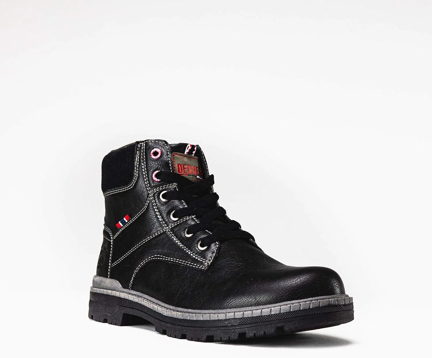 Мужские зимние ботинки Denver Footwear, Black — фото 3
