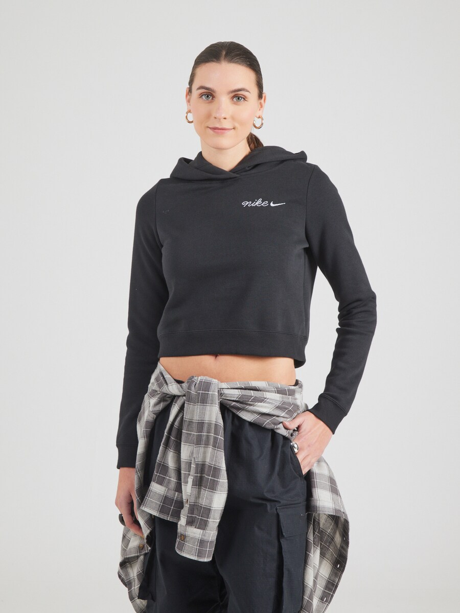 Толстовка Nike Sportswear Phoenix Fleece, черный — фото 3