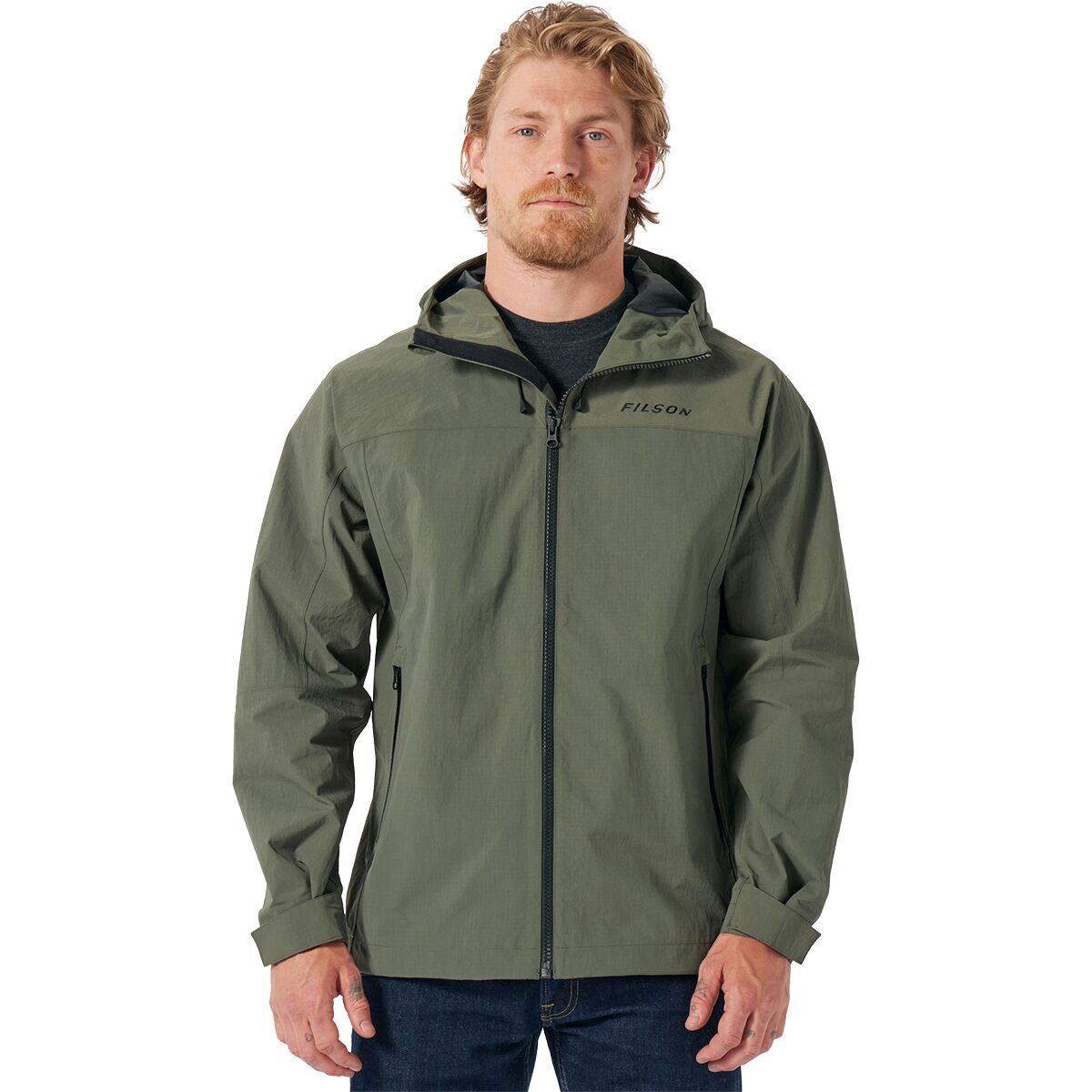

Дождевик Swiftwater Filson, зеленый