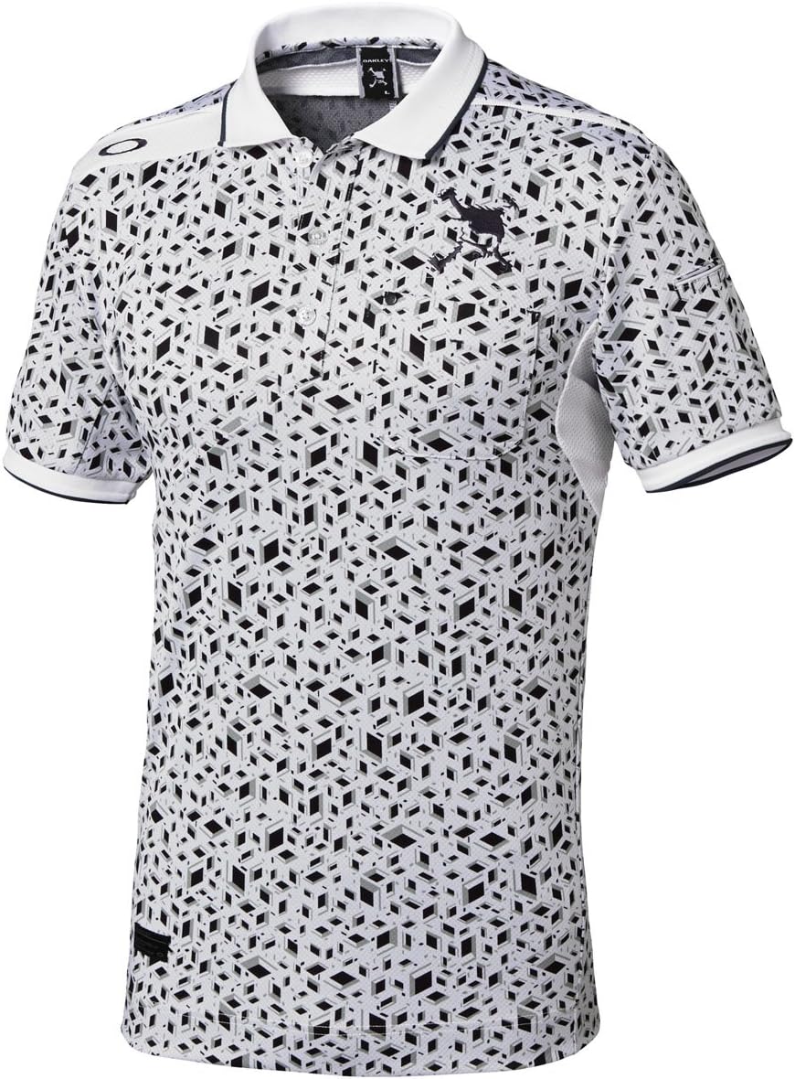 

Мужская рубашка для гольфа Oakley 433480JP, белый