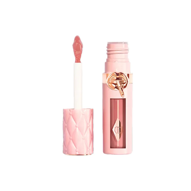 Charlotte Tilbury CT Plumping And Moisturizing By The Bedside Бальзам для губ питательный, легко наносится, 5.5 мл, подарок на день рождения, #Nudegasm Diamonds — фото 2