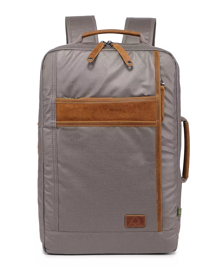 

Рюкзак Madrone из ламинированного холста TSD BRAND, серый