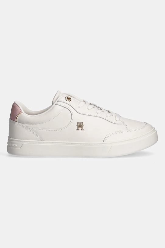 Кожаные кроссовки Essential Chic Court Sneaker Tommy Hilfiger, бежевый — фото 2