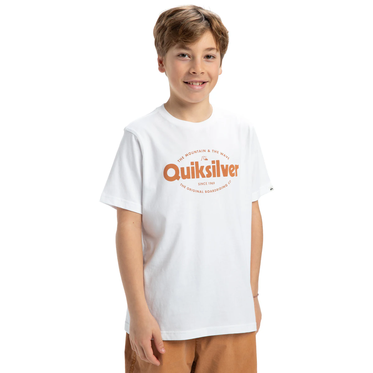 

Детская футболка Quiksilver Ev Shape All Days, белый
