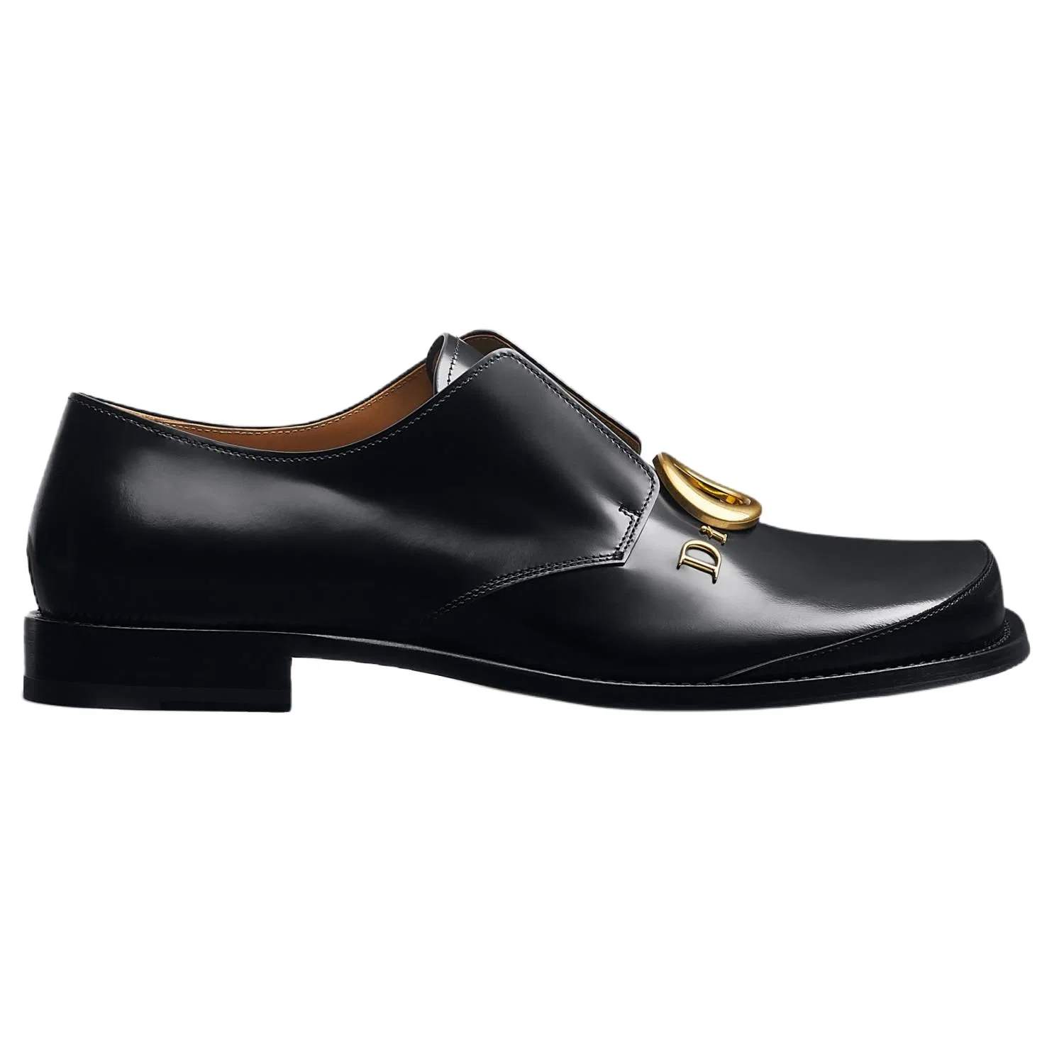 Casual кожаные туфли DIOR Black — фото 3