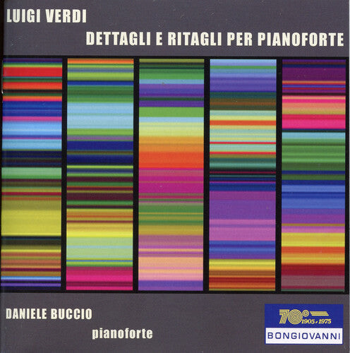

CD диск Verdi / Buccio, Daniele: Dettagli E Ritagli Per Pianoforte