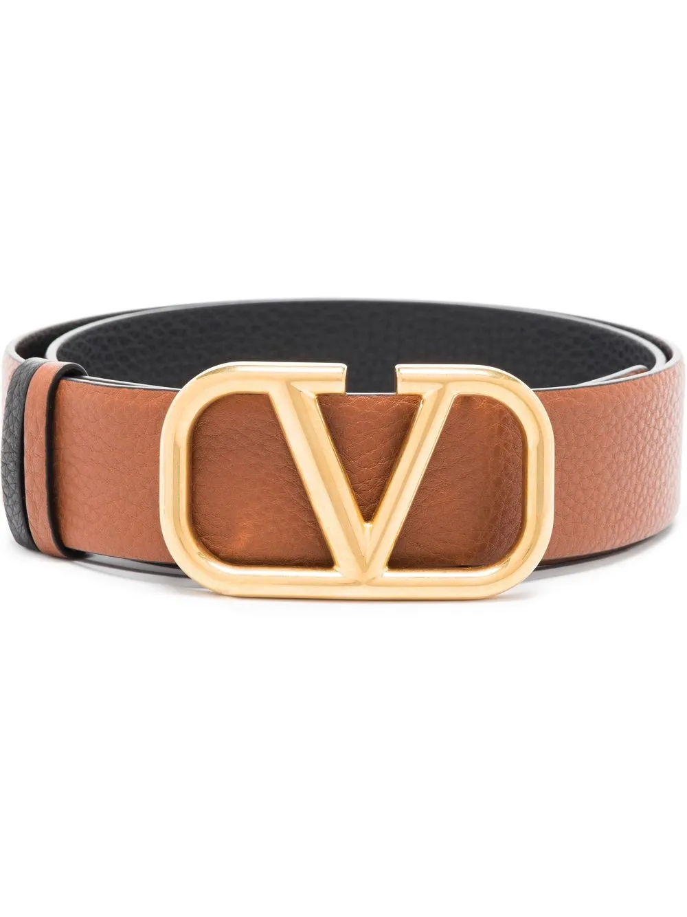 

Двусторонний ремень с логотипом VLogo Signature VALENTINO GARAVANI, коричневый