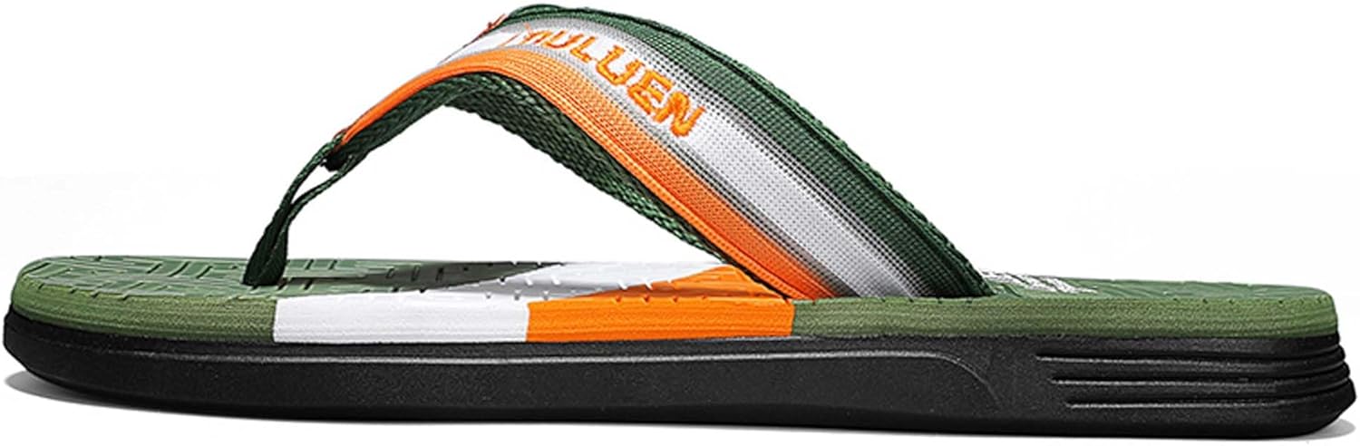 

Большие по размеру шлепанцы-тапочки для душа- это удобная, легкая и повседневная пляжная обувь Generic, зеленый