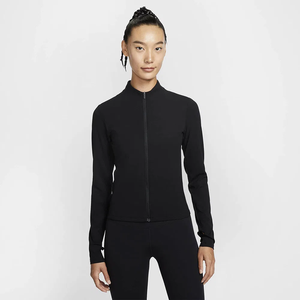 Женская куртка Nike Zenbe Dri-Fit Full-Zip, чёрно-серая