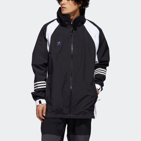 Куртка adidas originals Retro Sports Jacket Black, черный — фото 3