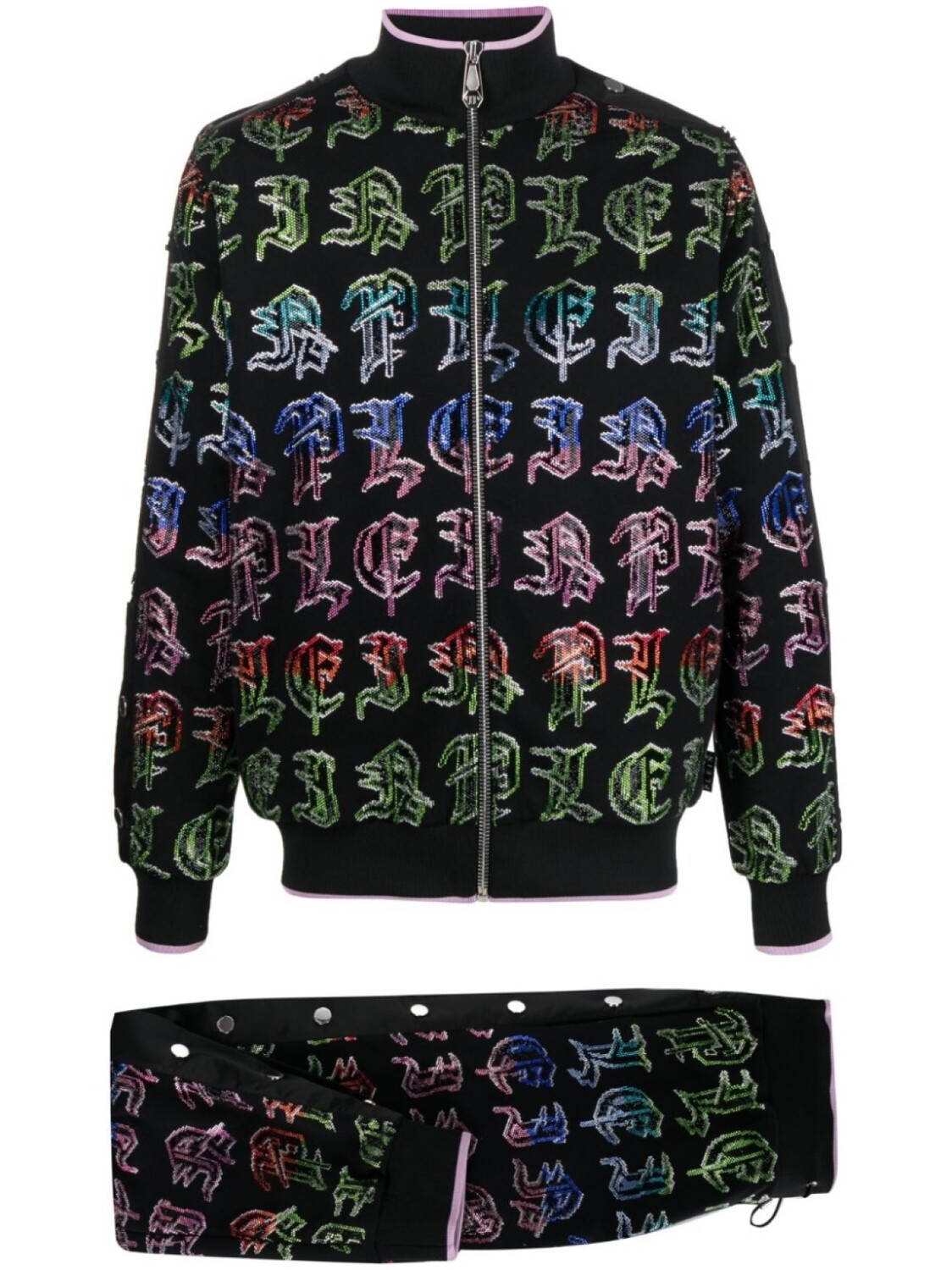 

Philipp Plein спортивный костюм с логотипом, черный