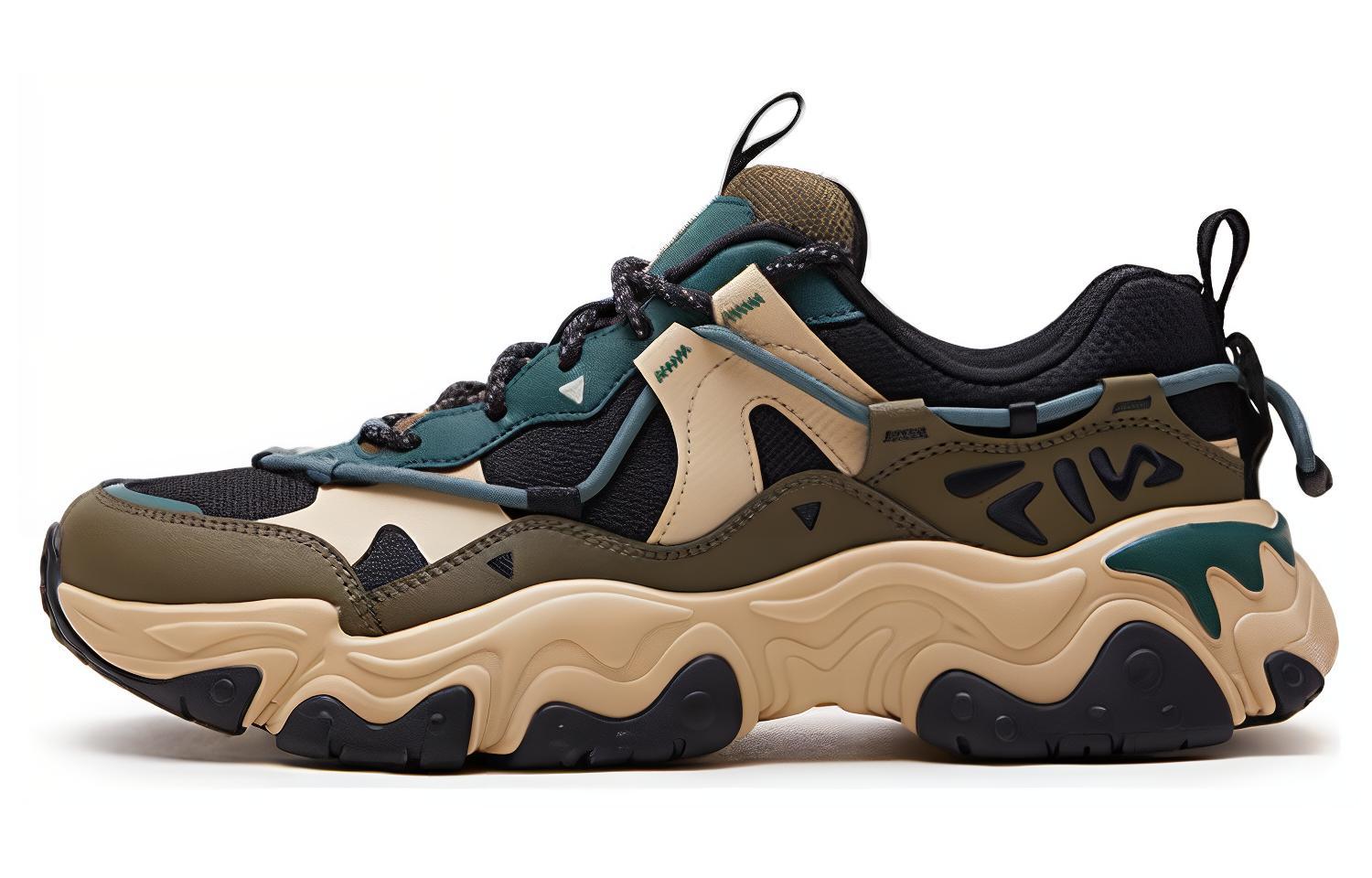 

FILA Кроссовки Fluid V 'Black Green Comfort'