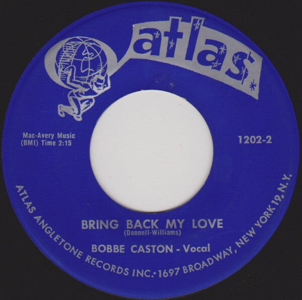 

CD диск Caston, Bobbe: Bring Back My Love / Mommie (Digital 45)