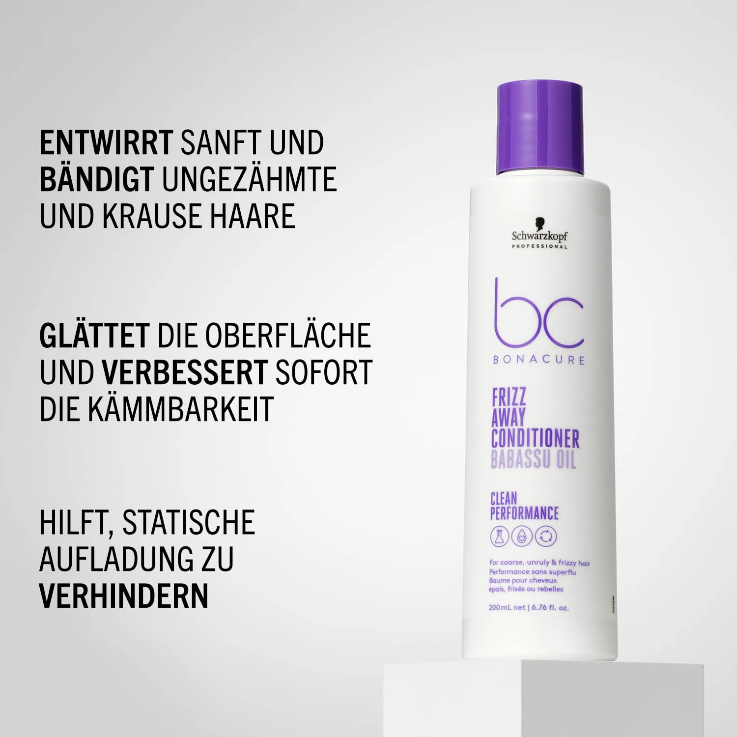 Кондиционер «BC Bonacure Frizz Away Babassu Oil Clean Performance» от Schwarzkopf Professional Bc Bonacure — фото 3