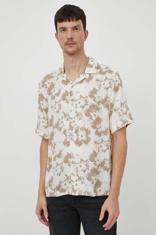 

Рубашка Calvin Klein, бежевый