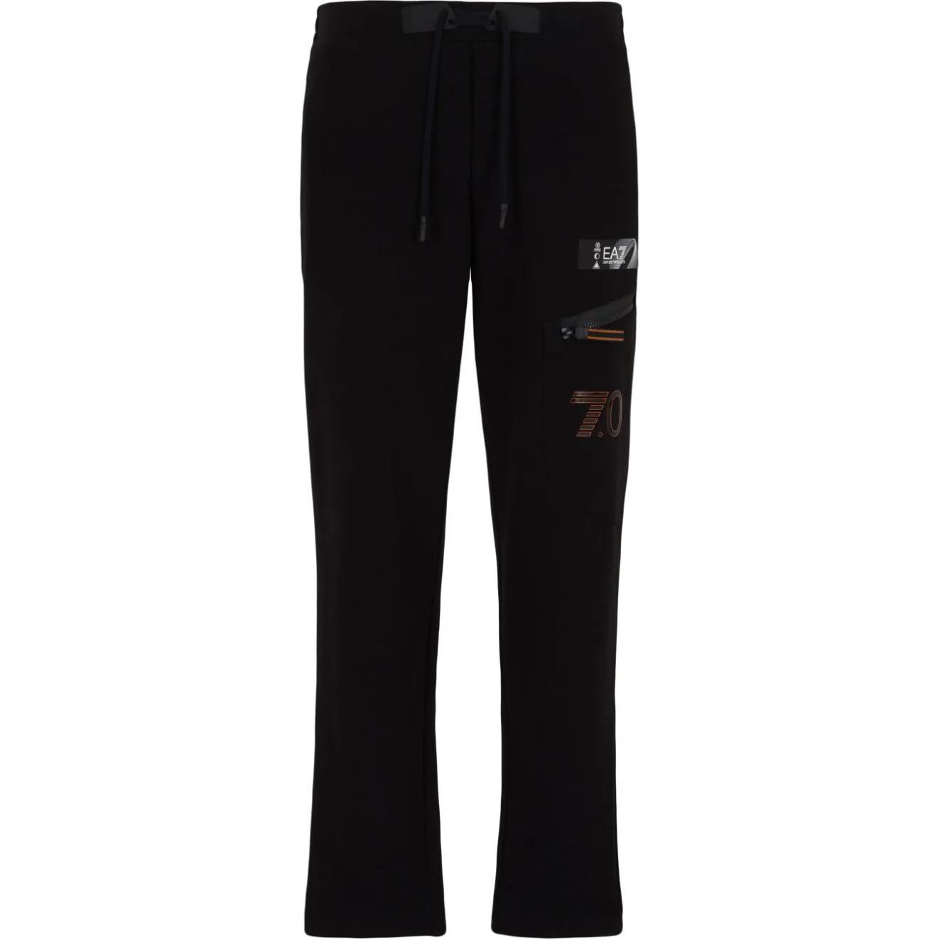 

EMPORIO ARMANI Штаны повседневные мужские черные EA7 SS24