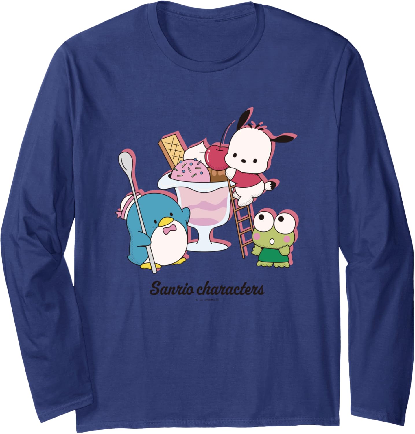 

Толстовка с длинными рукавами Pochacco & Tuxedo Sam & Kerokeroppi, синяя, размер S Sanrio (Watanabe), Синий, Толстовка с длинными рукавами Pochacco & Tuxedo Sam & Kerokeroppi, синяя, размер S Sanrio (Watanabe)