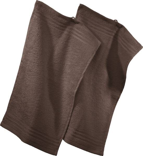 

Гостевое полотенце REDBEST 2er-Pack 122716, 30x1x50 см, серо-коричневый