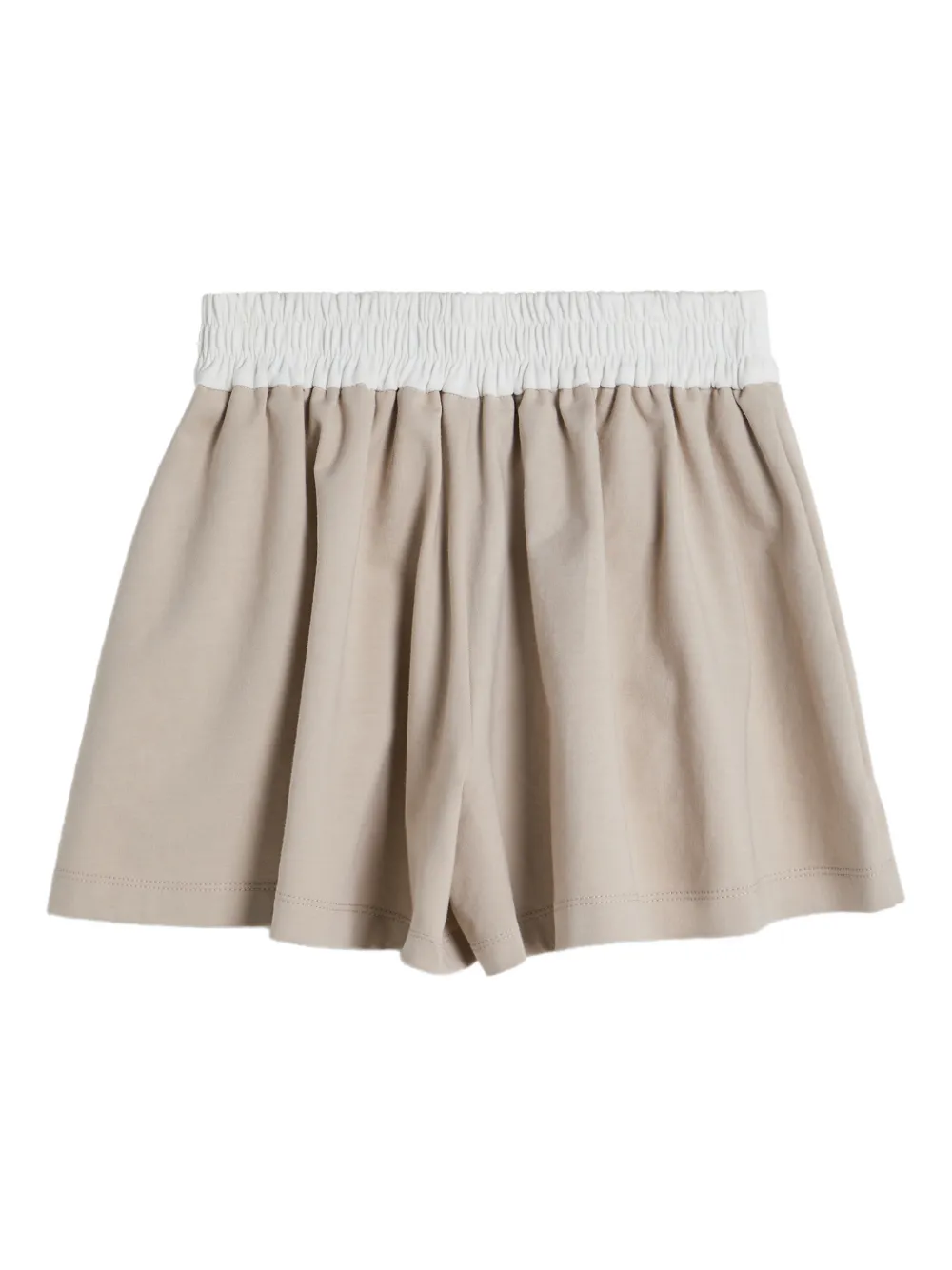 Шорты с эластичным поясом Brunello Cucinelli Kids, нейтральный — фото 2