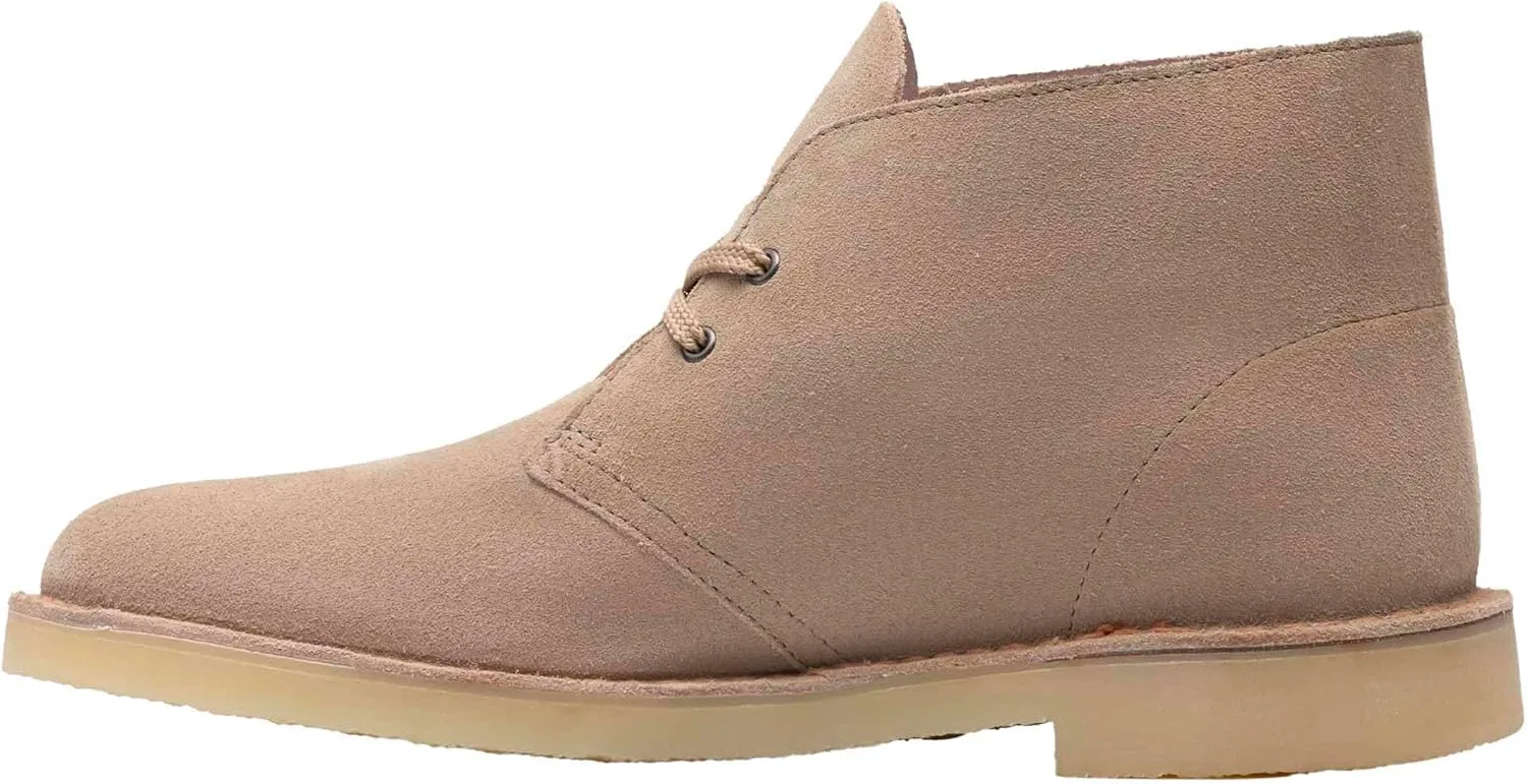 Мужские ботинки Clarks Desert Boot Shepton Chukka Boots, Mahogany — фото 2