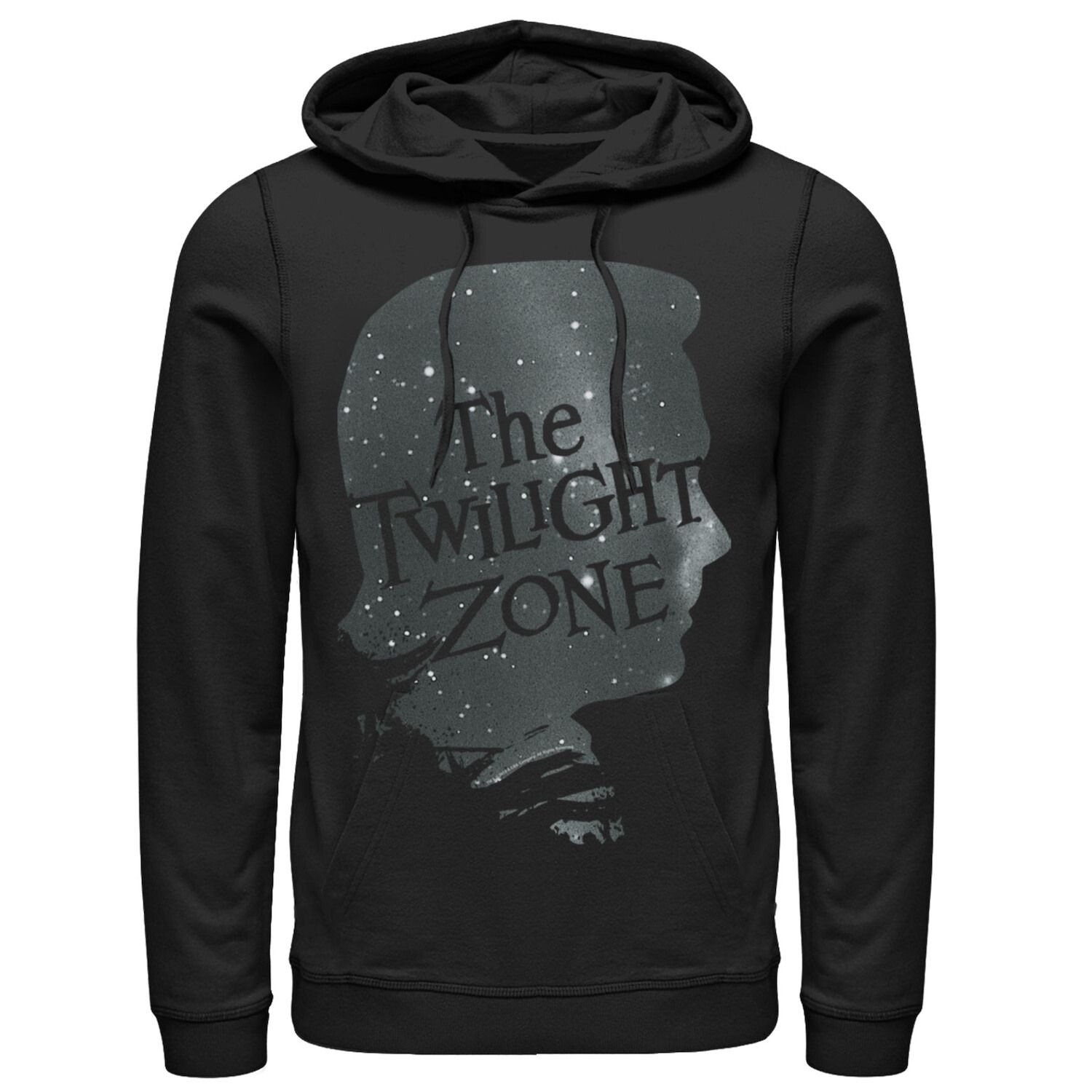 

Мужская толстовка с капюшоном The Twilight Zone Galactic Icon Face Profile Licensed Character