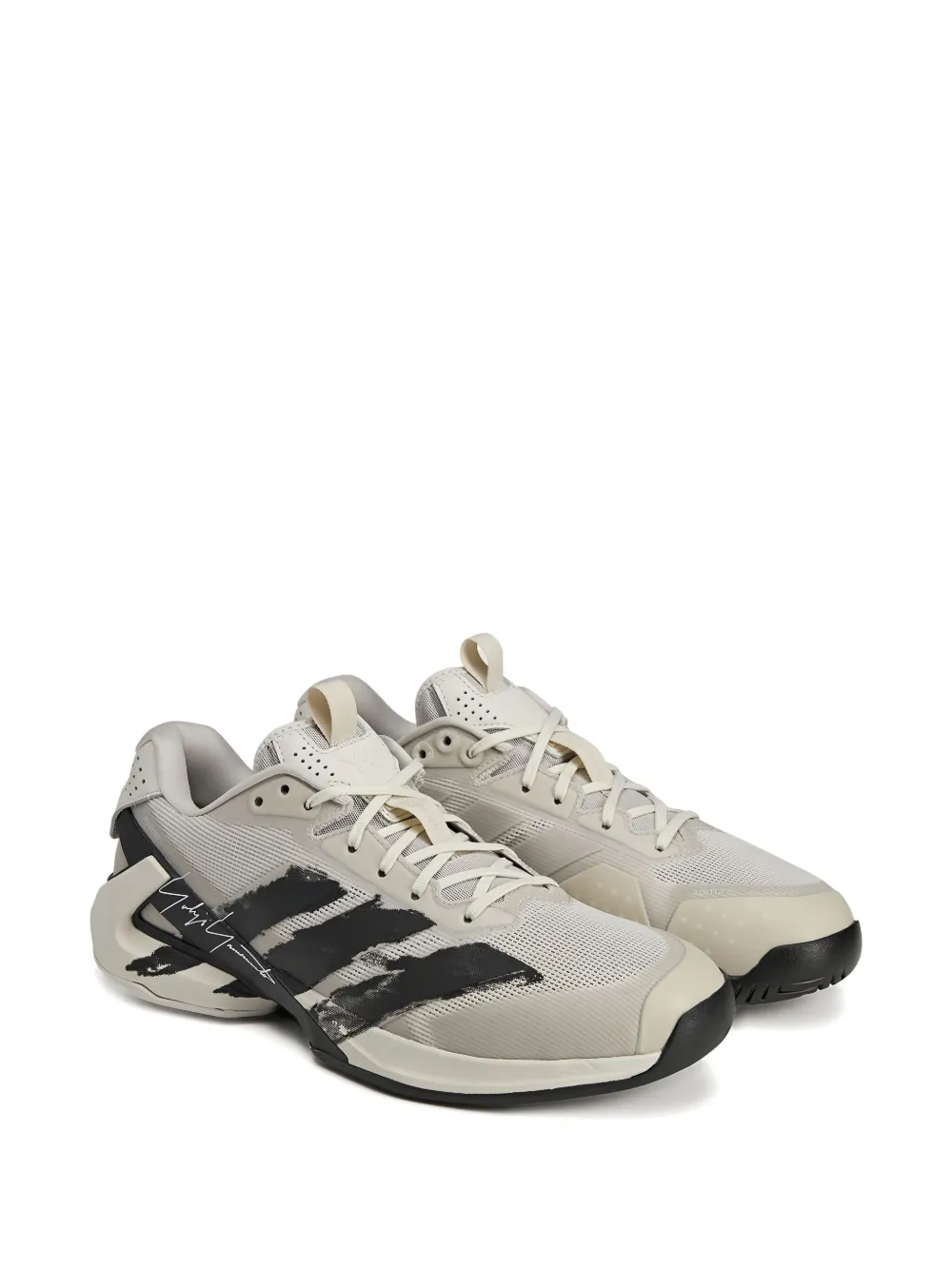 Кроссовки Y-3 Ubersonic Orbit Grey/Black adidas, серый — фото 2