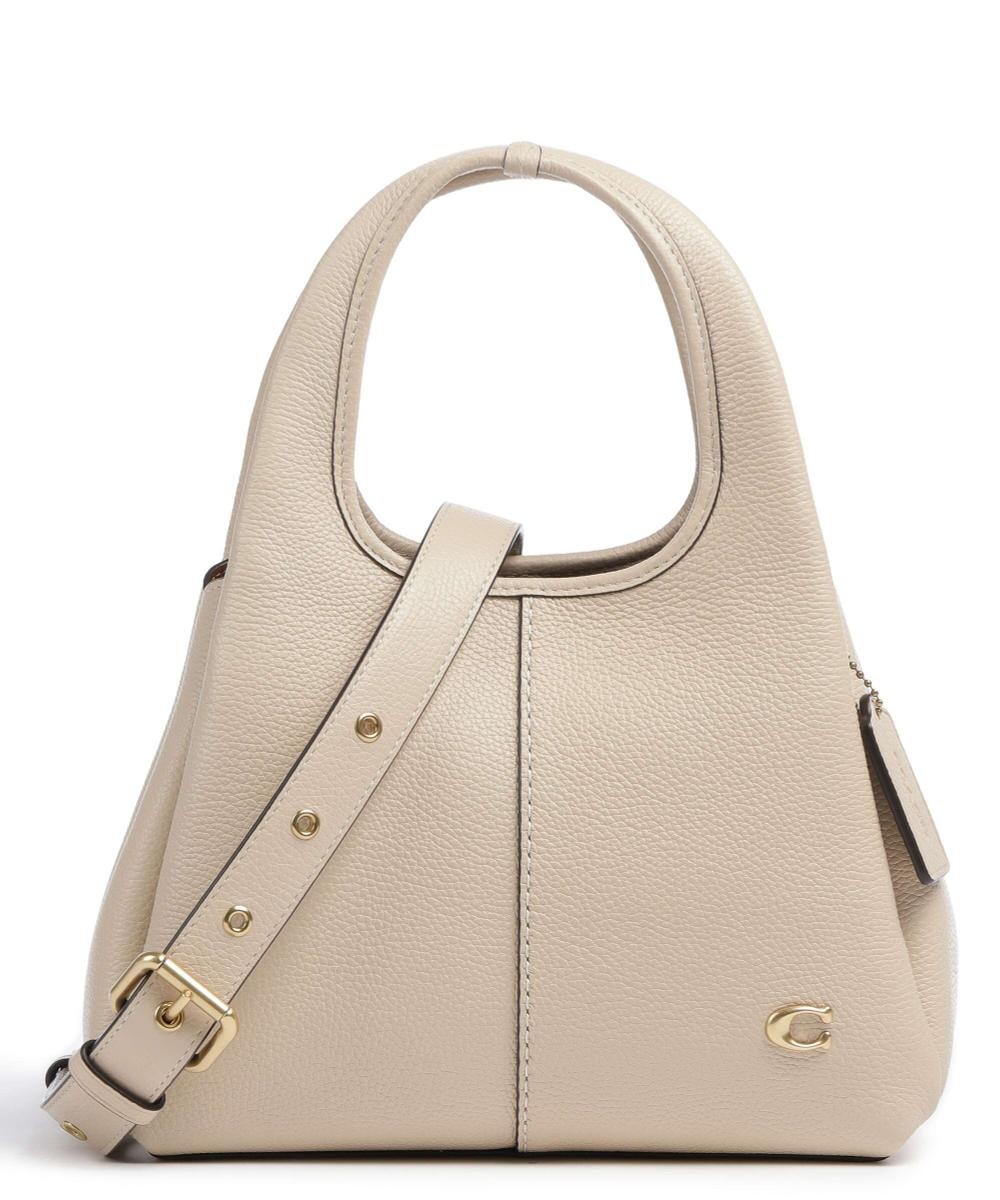 

Сумочка Lana 23 из зерненой кожи Coach, белый