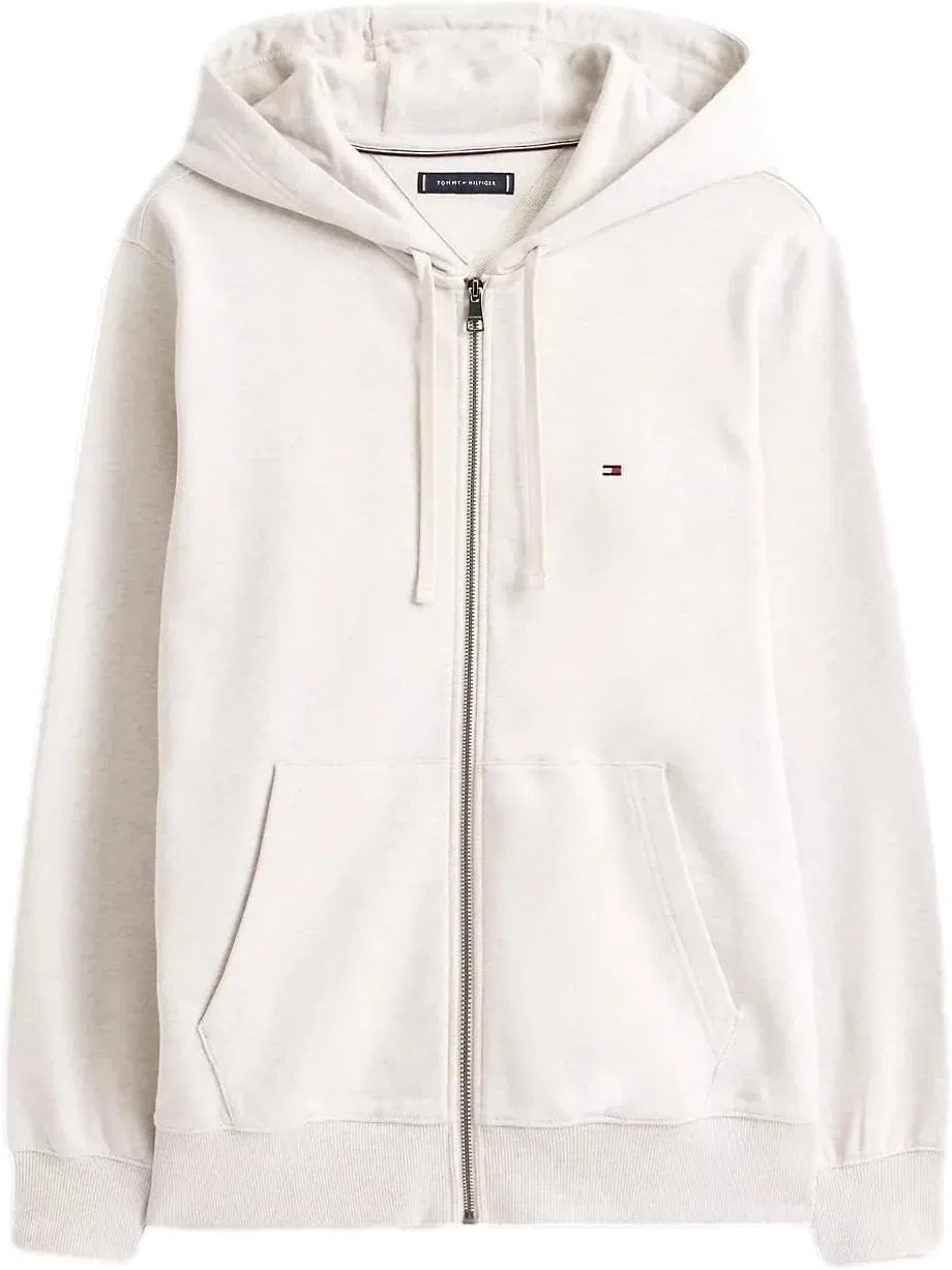 Худи мужское Tommy Hilfiger HILFIGER STACK HOODY ZT, Weathered White