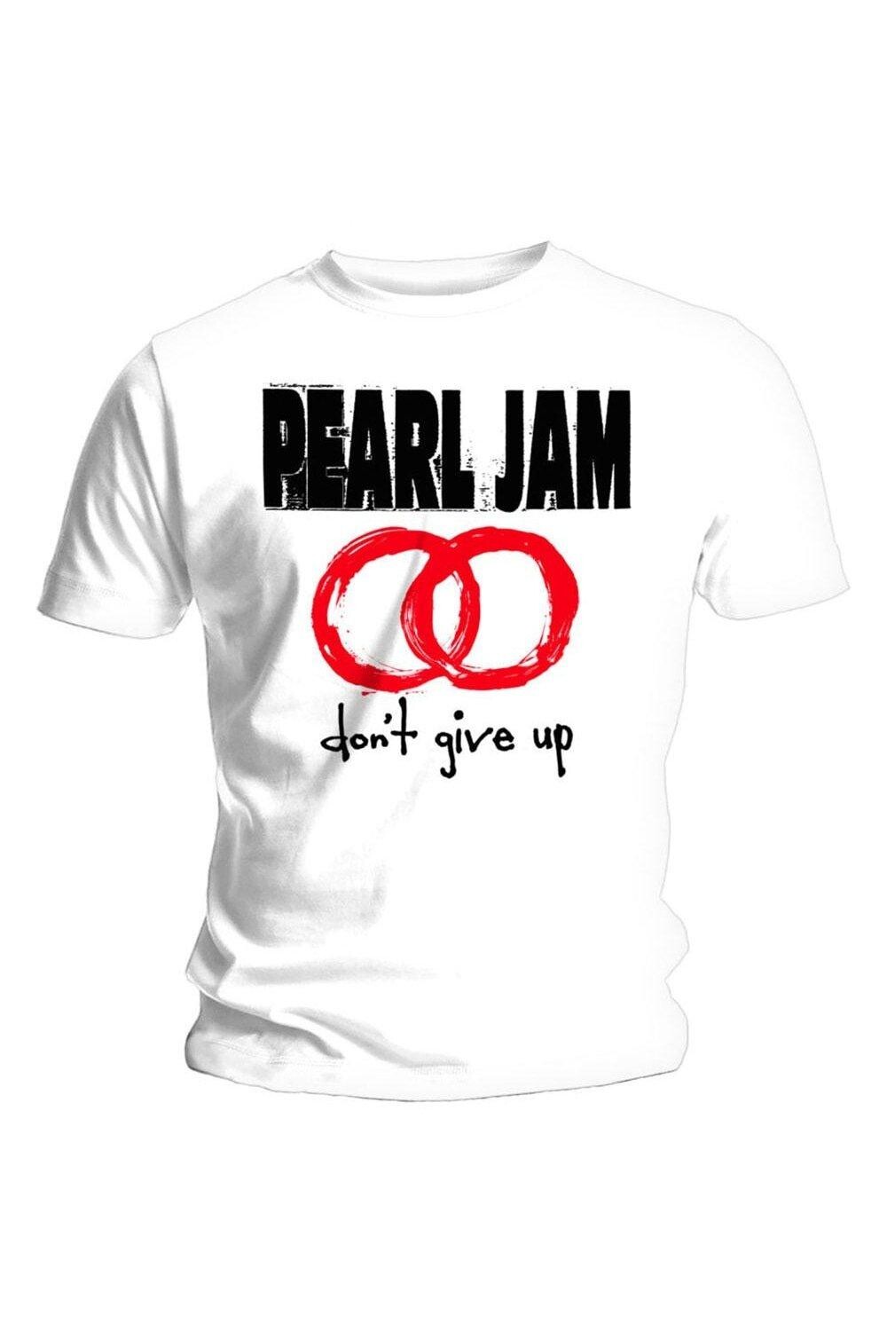 

Футболка «Не сдавайся» Pearl Jam, белый