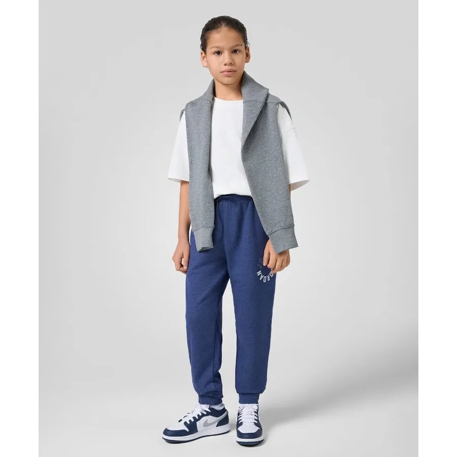 Спортивные штаны Nike Jordan с двойной нитью, модель 95D417, Синий — фото 4
