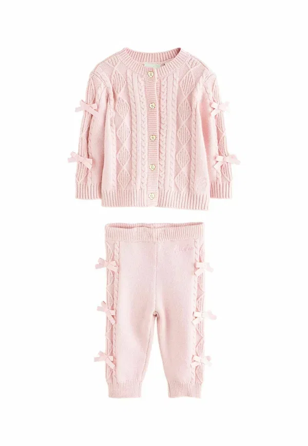 Комплект брюк и леггинсов из хлопка Baker By Ted Baker, розовый