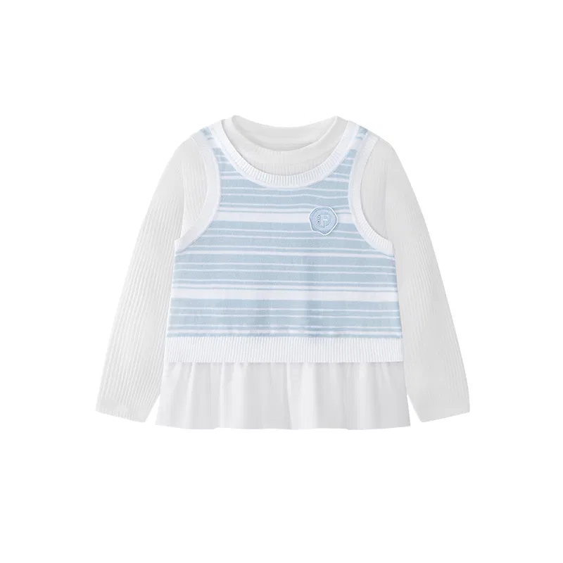 Детская футболка с круглым вырезом Standard White FILA KIDS