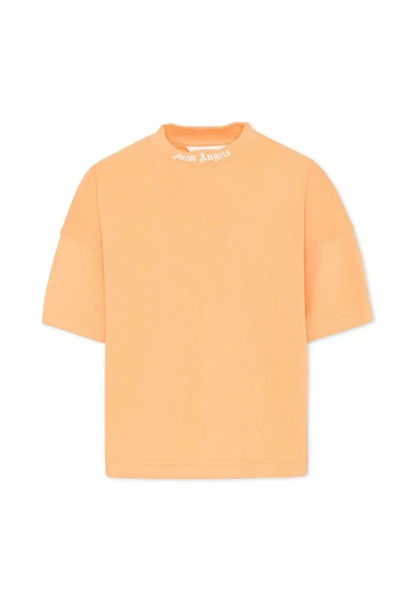 Футболка с принтом Palm Angels, Orange, оранжевый