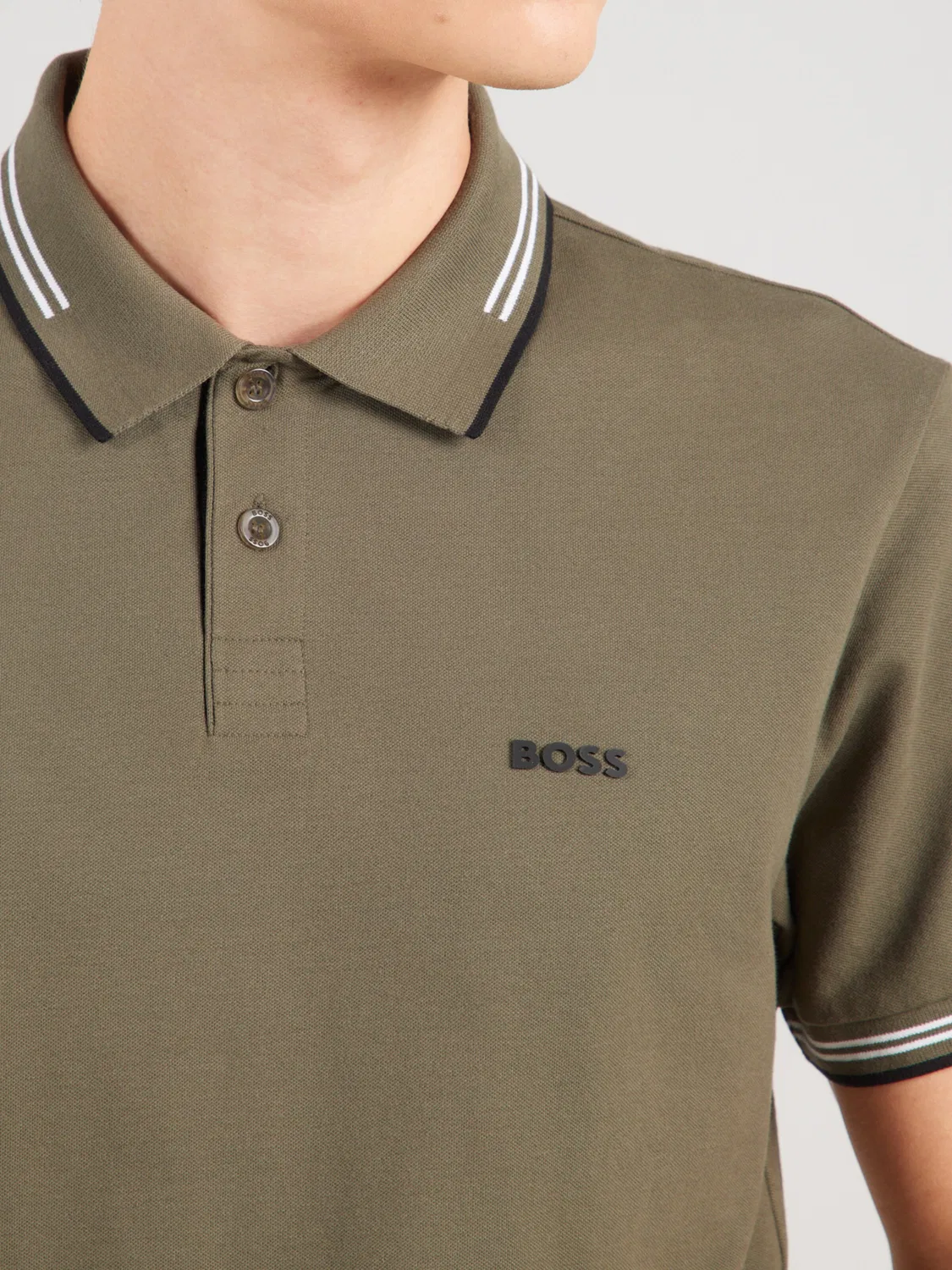 Рубашка Boss Paul, зеленый — фото 2
