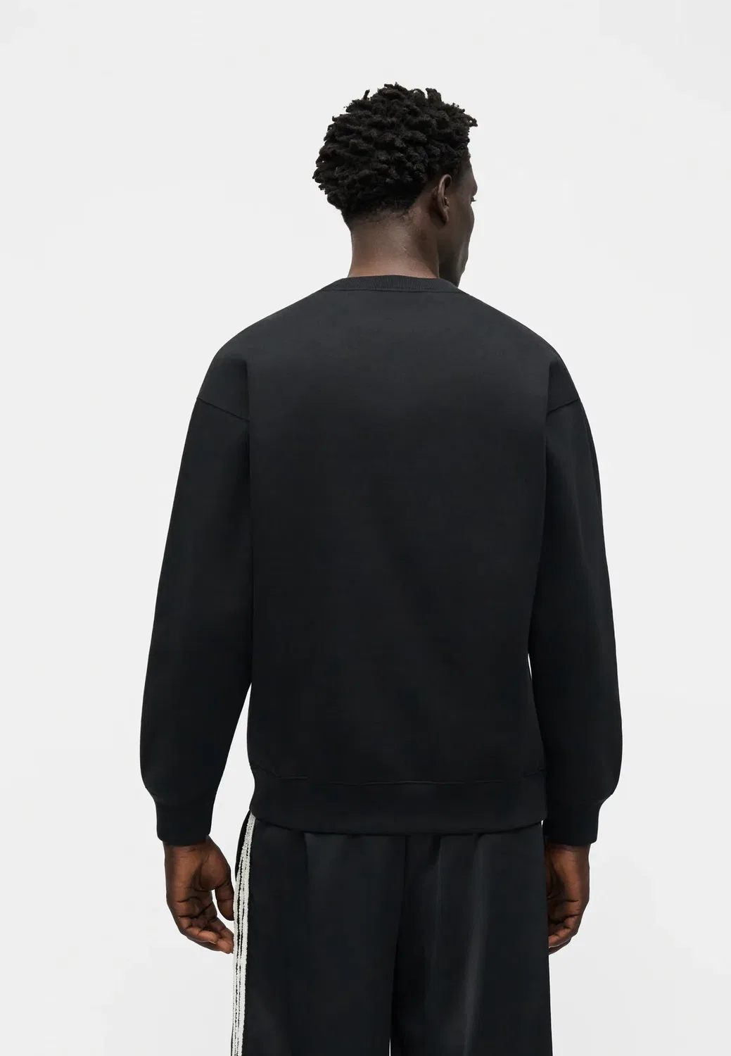 Толстовка унисекс Crew Adidas Originals, Black — фото 2