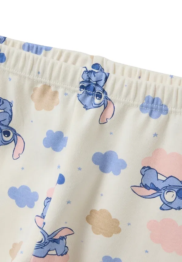 Пижама с принтом Disney Classics, Regular fit with prints set, Ovs, белый, синий — фото 4