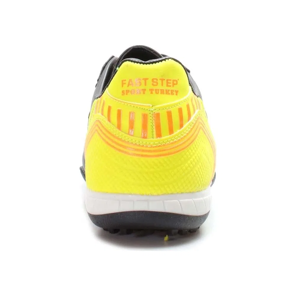 Детские кроссовки для мальчиков для мини-футбола Black Phosphor Yellow Fast Step 618XA1200H Odea — фото 4