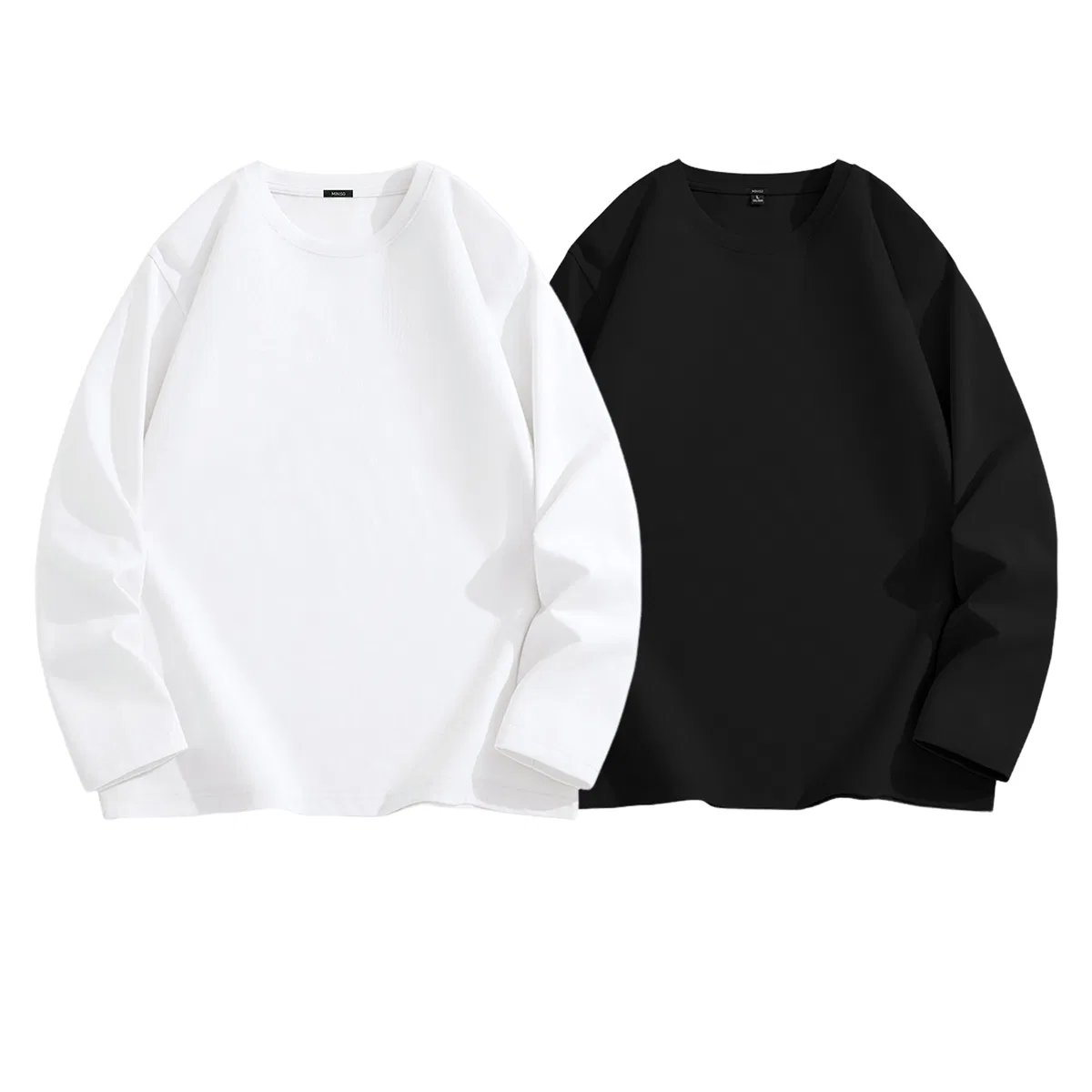 Детский свитшот на флисе MINISO, White+Dark Gray — фото 3