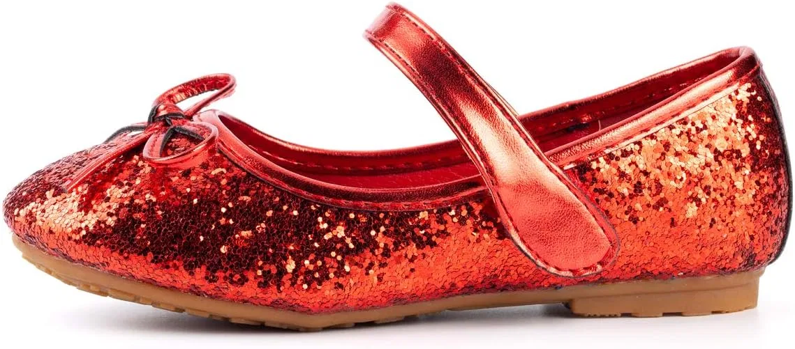 Детские балетки для девочек Nova Utopia Nova Footwear, Red — фото 4