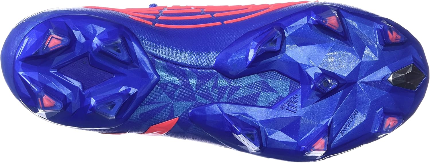 Футбольные бутсы Adidas Predator 18.4 FxG для мальчиков, синий/оранжевый — фото 4